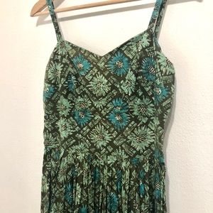 Vintage 50s Sun Dress France L’Aiglon XS Cotton